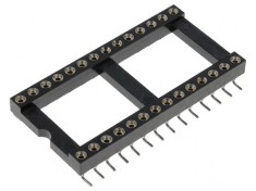 Soclu DIP28 pentru Circuite Integrate 2,54mm SMT