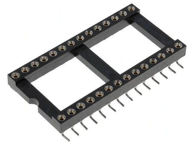 Soclu DIP28 pentru Circuite Integrate 2,54mm SMT