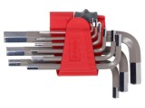 Set chei imbus PROLINE 9 piese oțel S2 1.5-10 mm