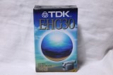 Caseta video VHS-C TDK EHG30 30 min - sigilata