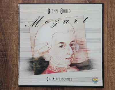 Set box 5 discuri vinil: Glenn Gould, Wolfgang Amadeus Mozart &amp;ndash; Die Klaviersonaten (sonate pentru pian) foto