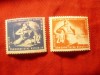 Serie DDR 1950 - Muncitori , 2 valori, Nestampilat
