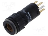 Comutator corp EAO 16mm 2 poziții NC NO seria 51