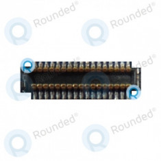 Samsung Galaxy Pocket S5300 Conector Flexcable, Suport cablu Flex Piesă de schimb neagră FLEXCN