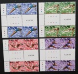 NIUE-OLIPHILEX-SPORT OLIMPIC-4x4 V.in bloc de 4 cu gater- MNH**-NIU 010