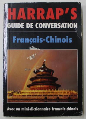 HARRAP &amp;#039;S GUIDE DE CONVERSATION FRANCAIS - CHINOIS , par LEXUS , 1998 foto