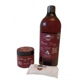 Mix&rsquo;N Match Pure Tung Oil &amp; Cutting Board Wax, 1000 ml/200 ml, laveta bumbac