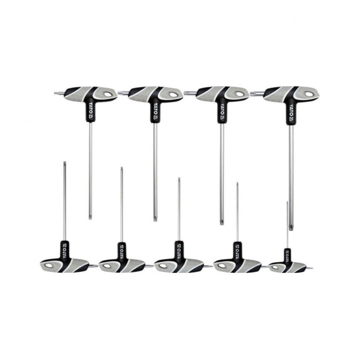 Set torx maner tip &quot;t&quot;, 9 piese Yato YT-05615