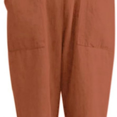 Femei Moda Baggy Loose Lenjerie Overall Jumpsuit Oversized Casual Manșon