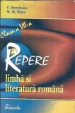 Manual Limba si Literatura Romana Clasa a VII-a Repere - F. Denoleanu, Editura Didactica, 2006