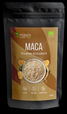 Maca Pulbere Bio Niavis 125gr foto