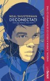 Deconectați Paperback brosat Carte distopică Premiul Margaret A. Edwards Young Art Poveste captivantă CCBC Choices
