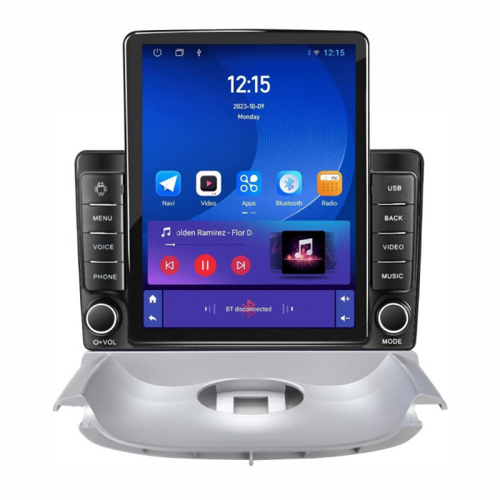 Navigatie dedicata cu Android Peugeot 206 1998 - 2009, 1GB RAM, Radio GPS Dual
