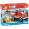 Set de construit Cobi, Fire Brigade, Articulated Boom Fire Truck (140 pcs)