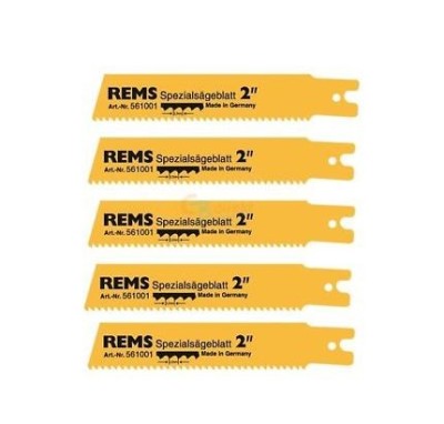 REMS Pachet special de 5 lame de fierastrau 2&amp;quot;/140-3.2 pentru REMS Cat VE, Tiger/VE/SR, Akku-Cat 22 V VE 561001 ProAdvanced PowerfulTools foto