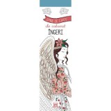 Semne de carte de colorat. Ingeri, terapie prin desen