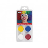 Make-up pictura fata petru copii 4 culori, clown, Godan
