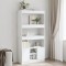 Gossi dulap inalt, alb, 92x33x180 cm, lemn prelucrat
