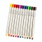 Set 12 creioane colorate cu varf gros de 8 mm pentru incepatori