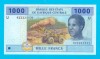Bancnotă Camerun (pick 207U) 1000 Francs 2002 UNC serie: U 9222311..