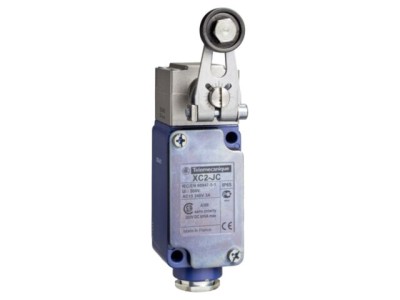 Limitator cursă manetă TELEMECANIQUE SENSORS R 44mm, rolă plastic &amp;Oslash;22mm metal foto