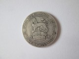 Marea Britanie 1 Shilling 1918 argint an rar