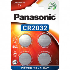 Baterii Panasonic Lithium Coin CR-2032L 4 bucati foto