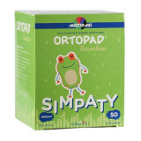 Ocluzor copii ORTOPAD Simpaty Master-Aid, Mediu, 76x54 mm, 50 buc, Pietrasanta Pharma