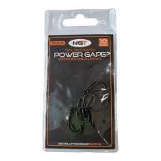 C&acirc;rlige Crap NGT Teflon Coated Power Gape Hooks - 8