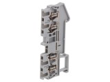 &Icirc;mbinare termică de șine 0,08&divide;1,5mm&sup2;, 4 borne, gri ST