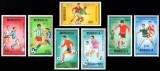 Set 6Set 7 timbre Mongolia &ndash; Campionatul Mondial de Fotbal Argentina 1978 (FIFA)