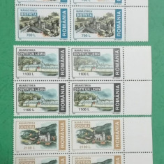 TIMBRE ROMÂNIA MNH LP1475/1999 Mânăstiri din Nordul Olteniei Bloc de 4 timbre