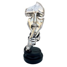 Statueta, Chip de om, Liniste, 15 cm, 1553G