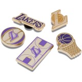 Jibbitz Crocs NBA Los Angeles Lakers 5 Pack, Crocs Jibbitz