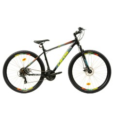 Bicicleta Mtb Dhs 2905 - 29 inch, M, Negru/Verde Ultimate FactoryBikes