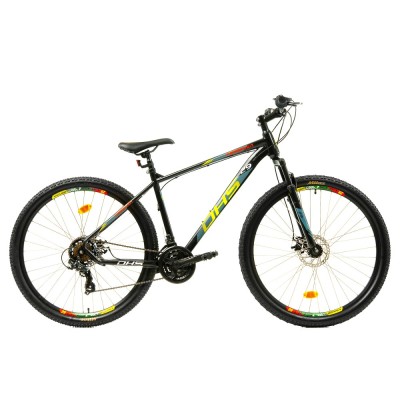 Bicicleta Mtb Dhs 2905 - 29 inch, M, Negru/Verde Ultimate FactoryBikes foto
