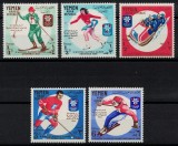 YEMEN 1968 - J.O. de iarna Grenoble / serie completa MNH