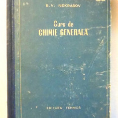 CURS DE CHIMIE GENERALA de B. V. NEKRASOV , 1955