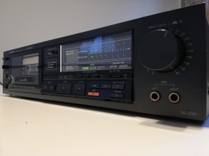 Deck Casete Stereo Onkyo TA-200, Vintage, Made in Japan, Impecabil