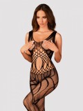 Catsuit G328 Obsessive, Negru, S/L
