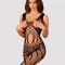 Catsuit G328 Obsessive, Negru, S/L