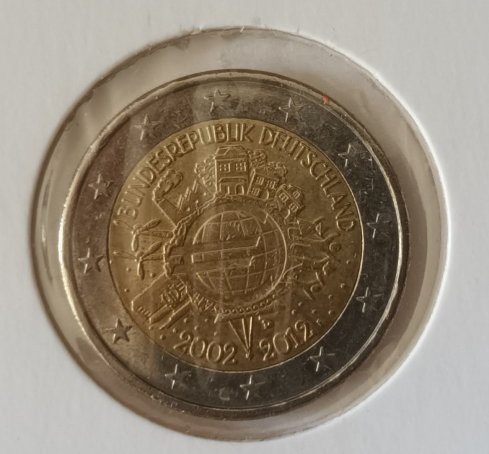 Moneda 2 euro Deutschland 2012