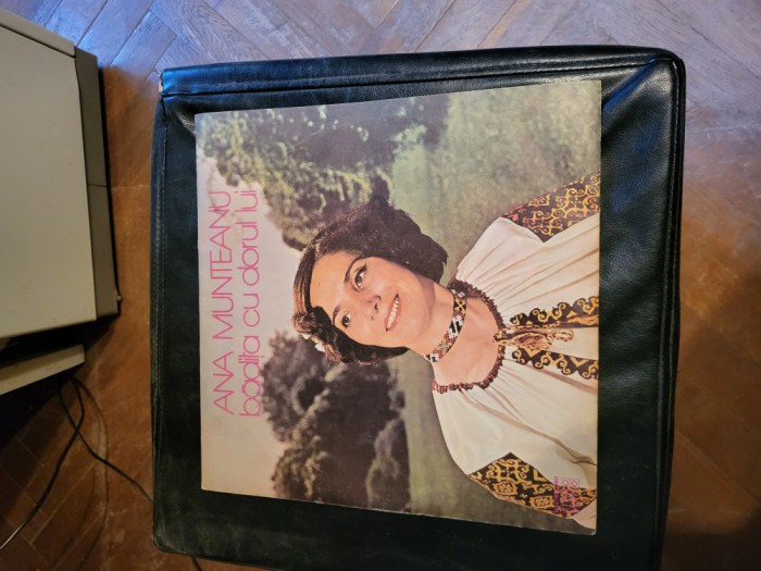 Vinyl Ana Munteanu Bădița cu dorul lui vintage