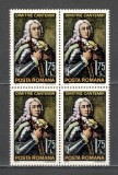 Romania.1973 300 ani nastere Principele D.Cantemir bloc 4 TR.115