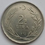 Turcia, 2 1/2 Lira 1974 Mustafa Kemal