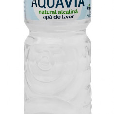 Apa De Izvor Natural Alcalina Aquavia Ph9.4, 0.5 L, 12 Buc/bax