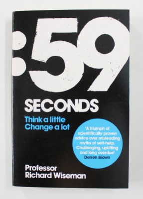 59 SECONDS - THINK A LITTLE CHANGE A LOT by RICHARD WISEMAN , 2010 foto