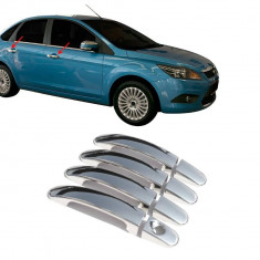 Ornamente cromate din inox manere usi Ford Focus 3 2010-2018 ® ALM