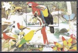 Sao Tome si Principe 1999 - Păsări din Sao Tome, Colita, MNH