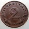2.817 GERMANIA 2 REICHSPFENNIG 1938 F